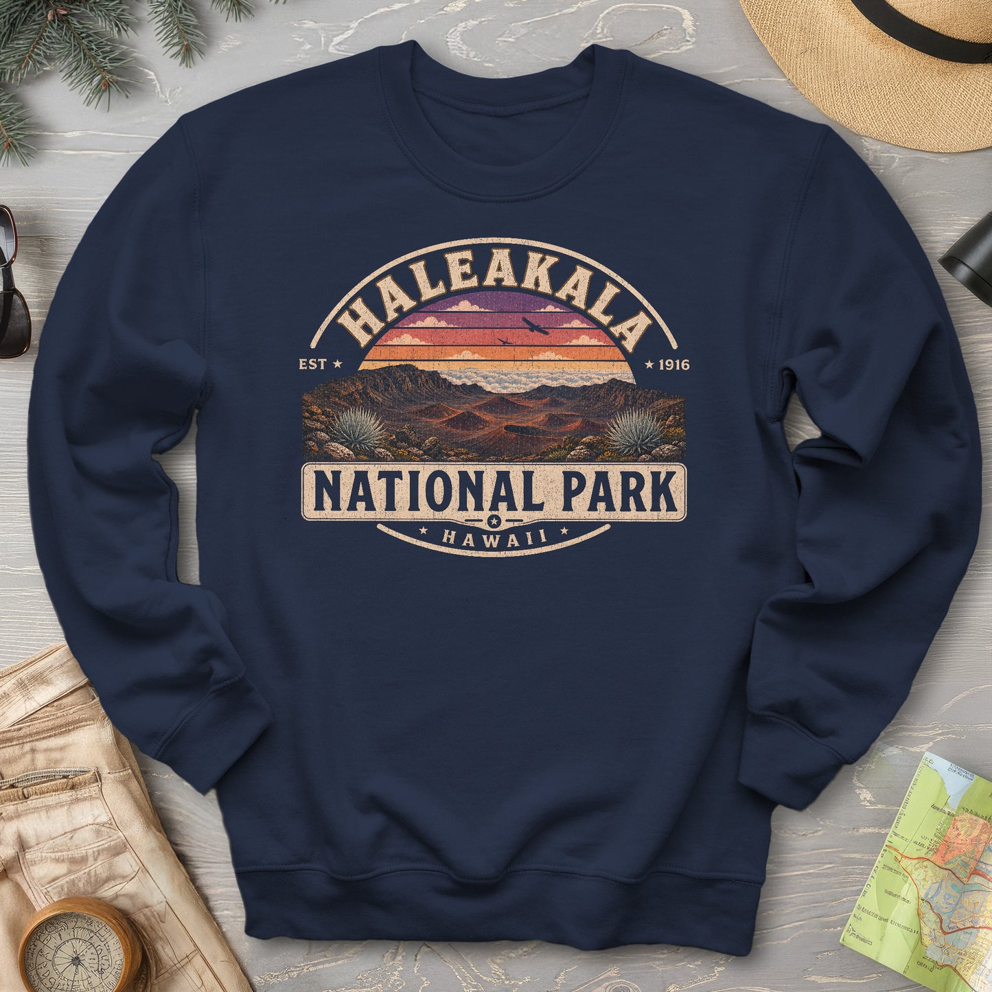 Haleakala Medallion Sweatshirt
