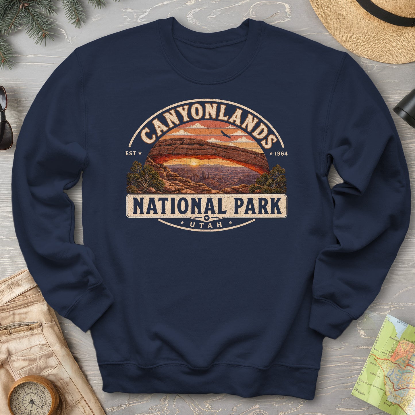 Canyonlands Medallion Sweatshirt