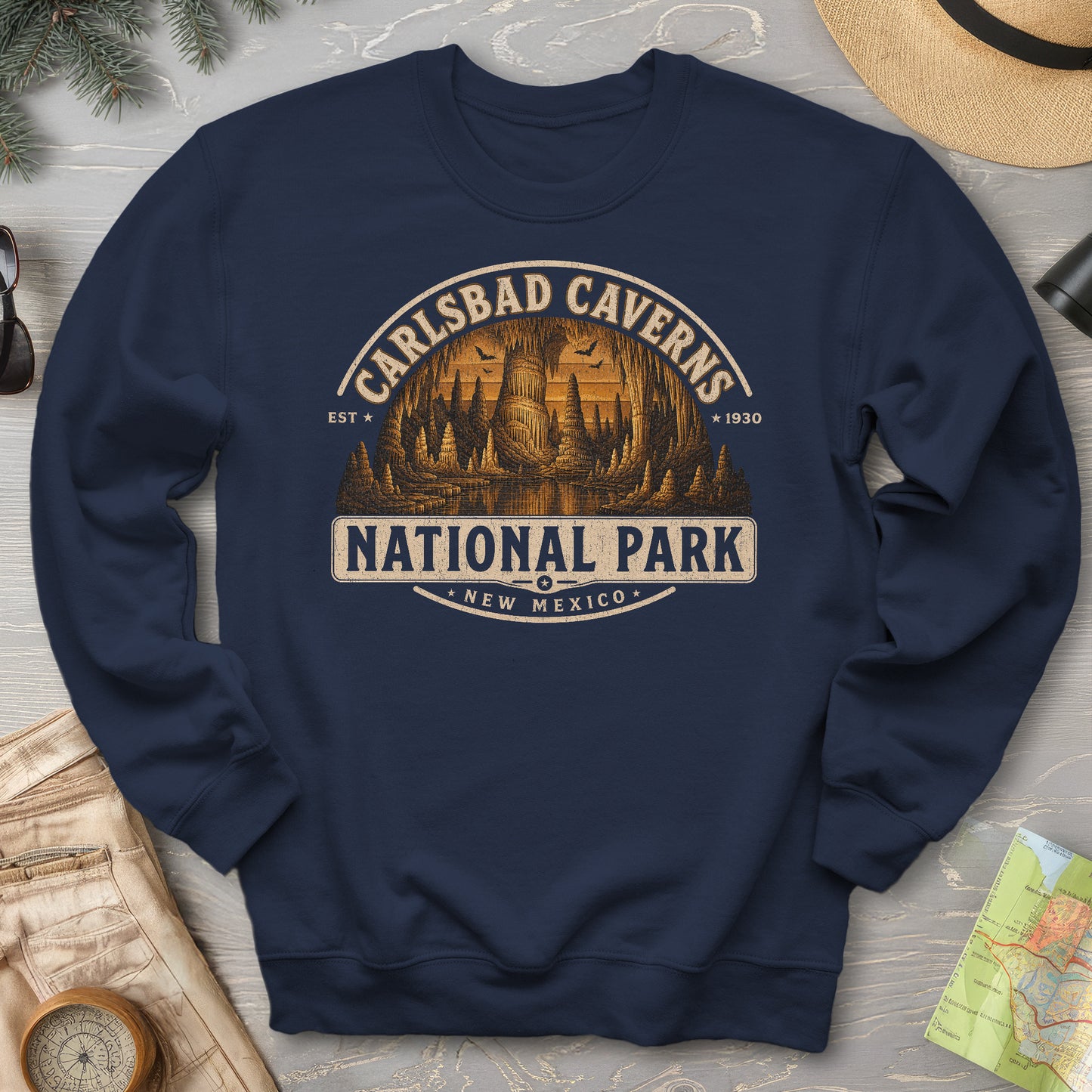 Carlsbad Caverns Medallion Sweatshirt
