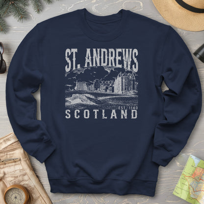 St. Andrews Scotland Sketch Sweatshirt