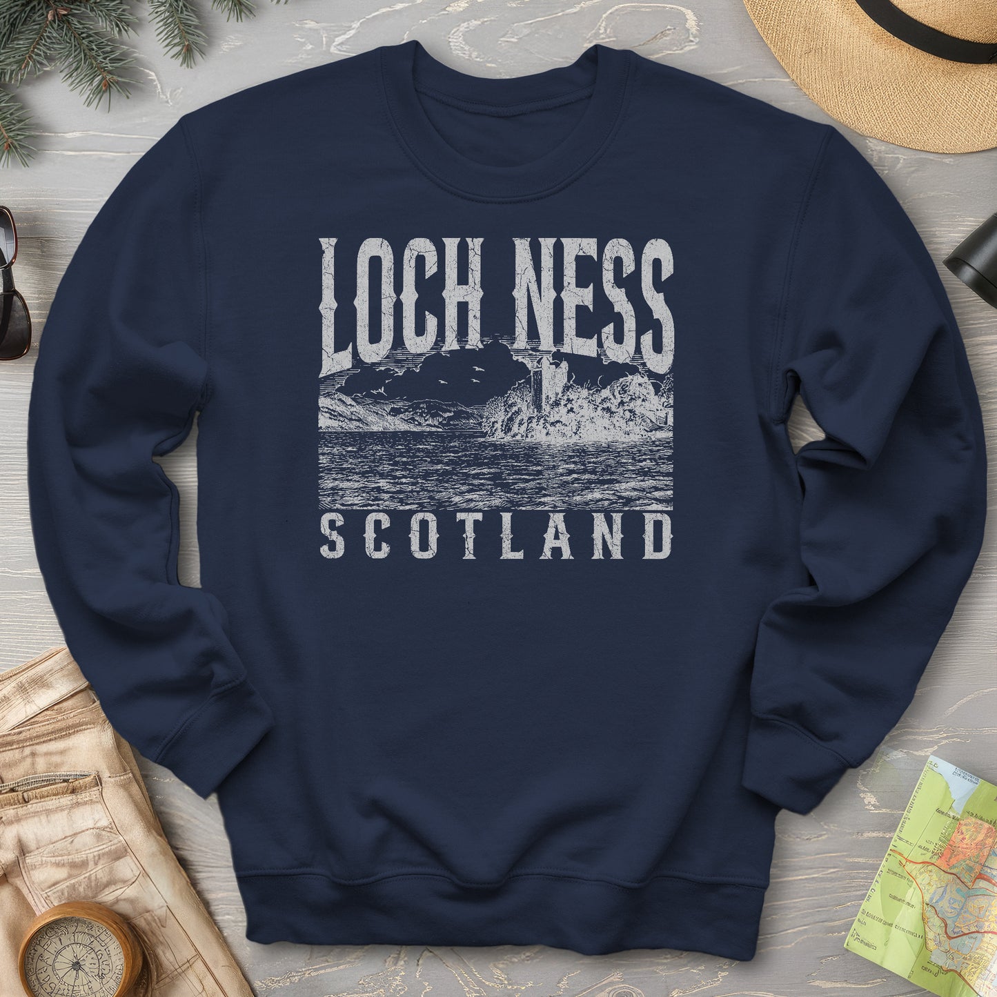 Loch Ness Sketch Sweatshirt