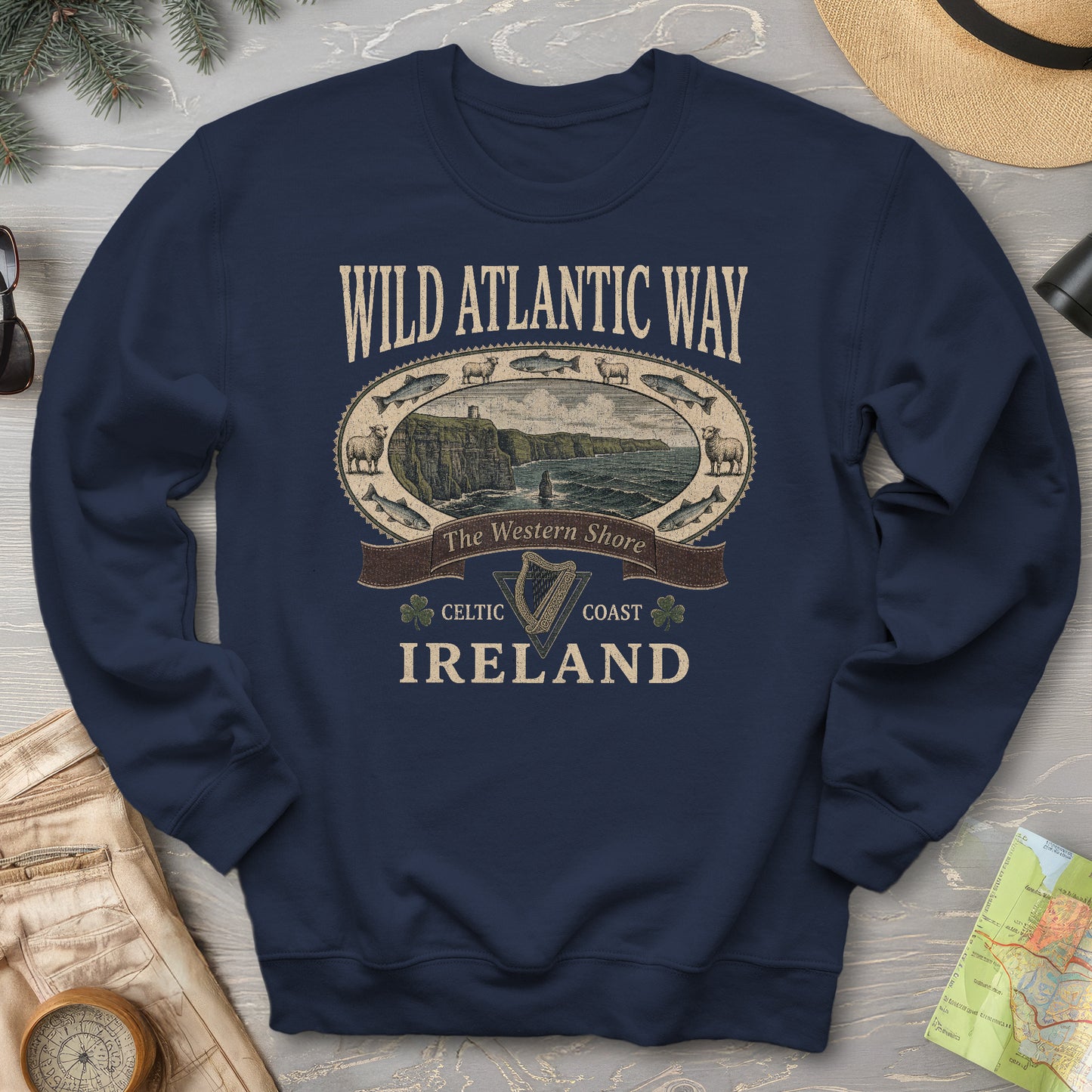 Wild Atlantic Way Heritage Sweatshirt