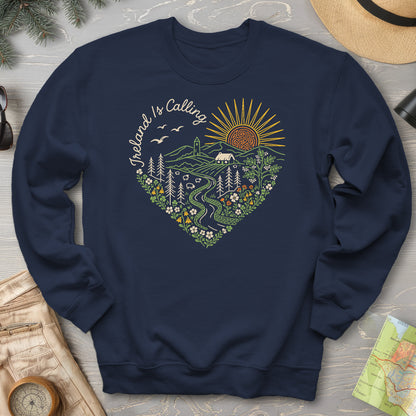 Ireland is Calling Heart Sweatshirt