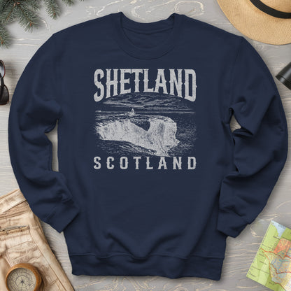 Shetland Scotland Sketch Sweatshirt