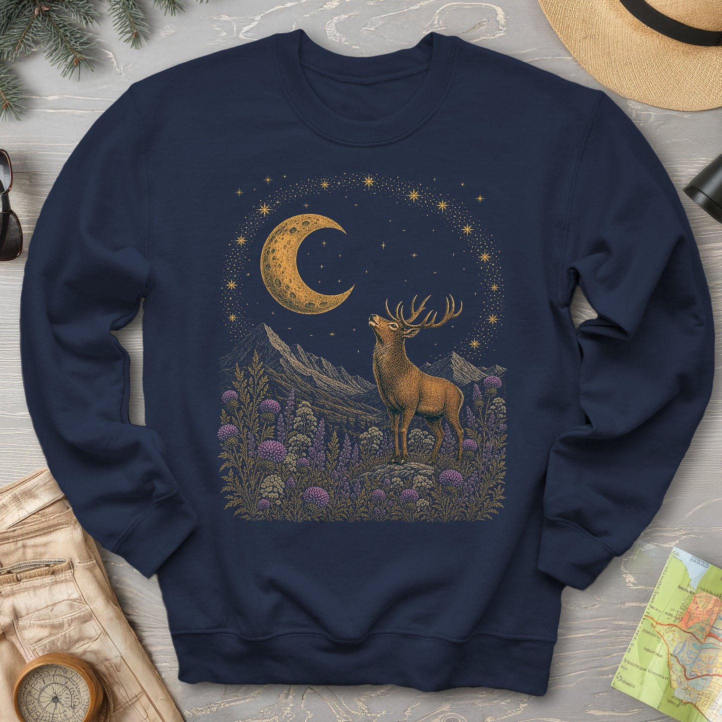 Midnight Stag Sweatshirt
