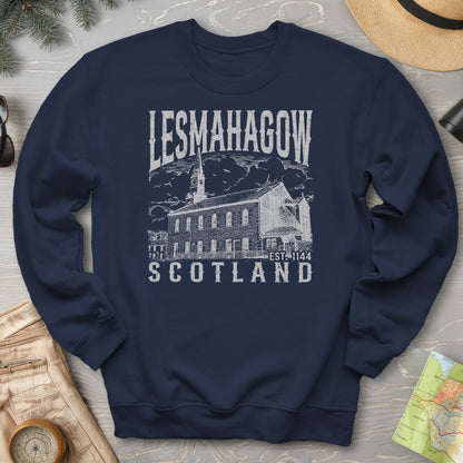 Lesmahagow Scotland Sketch Sweatshirt