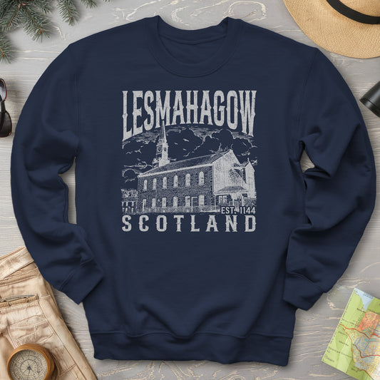 Lesmahagow Scotland Sketch Sweatshirt