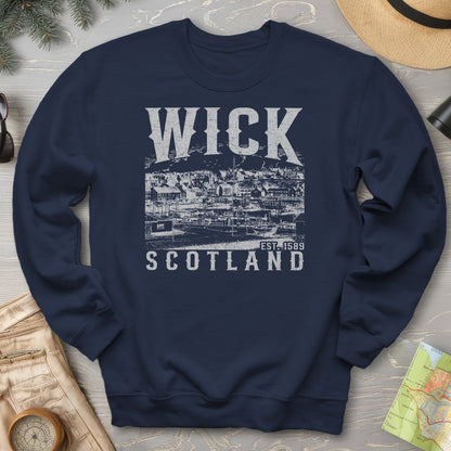 Wick Scotland Sketch Sweatshirt