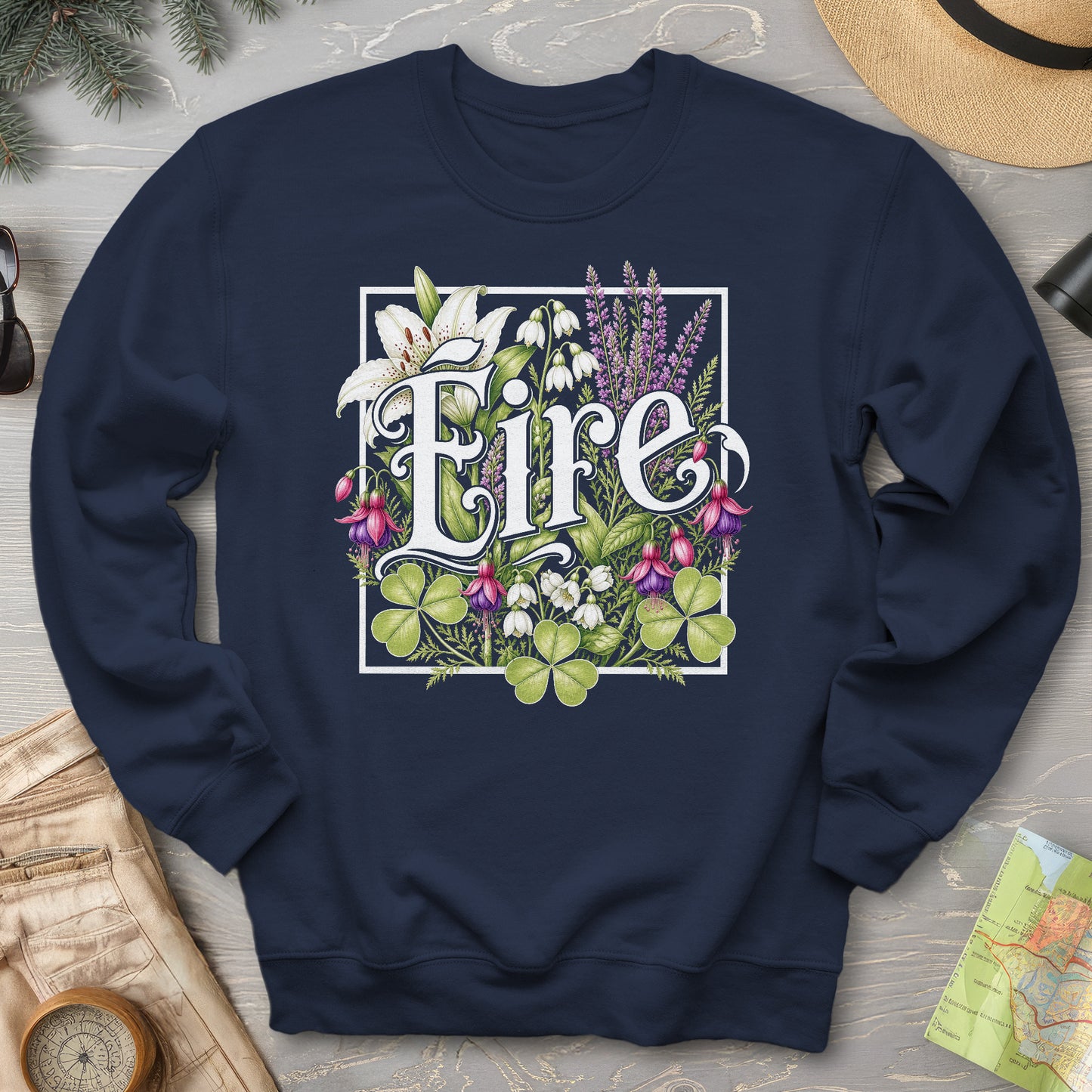 Eire Floral Sweatshirt