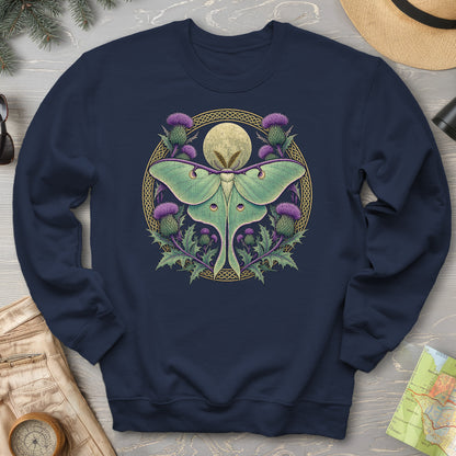 Thistle Luna Moth Sweatshirt
