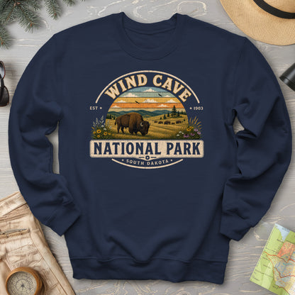 Wind Cave Medallion Sweatshirt