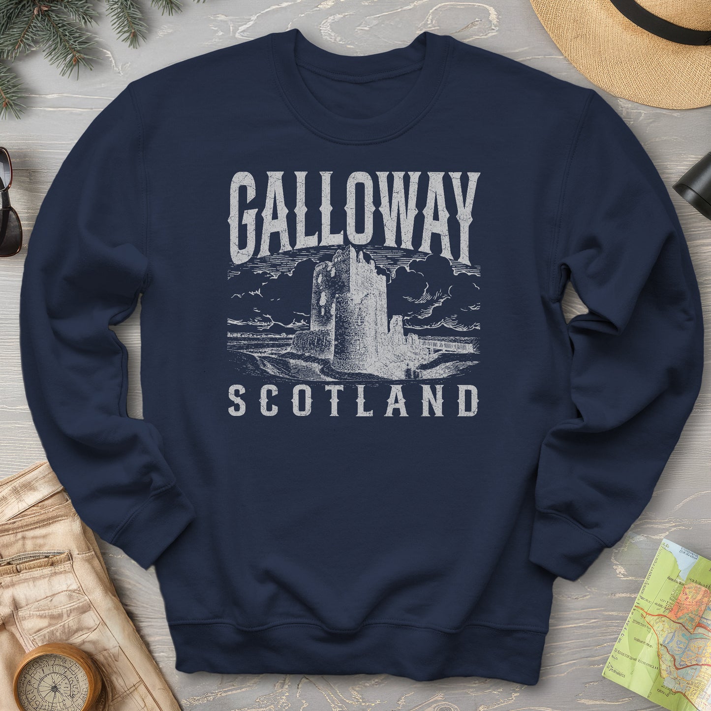 Galloway Scotland Sketch Sweatshirt