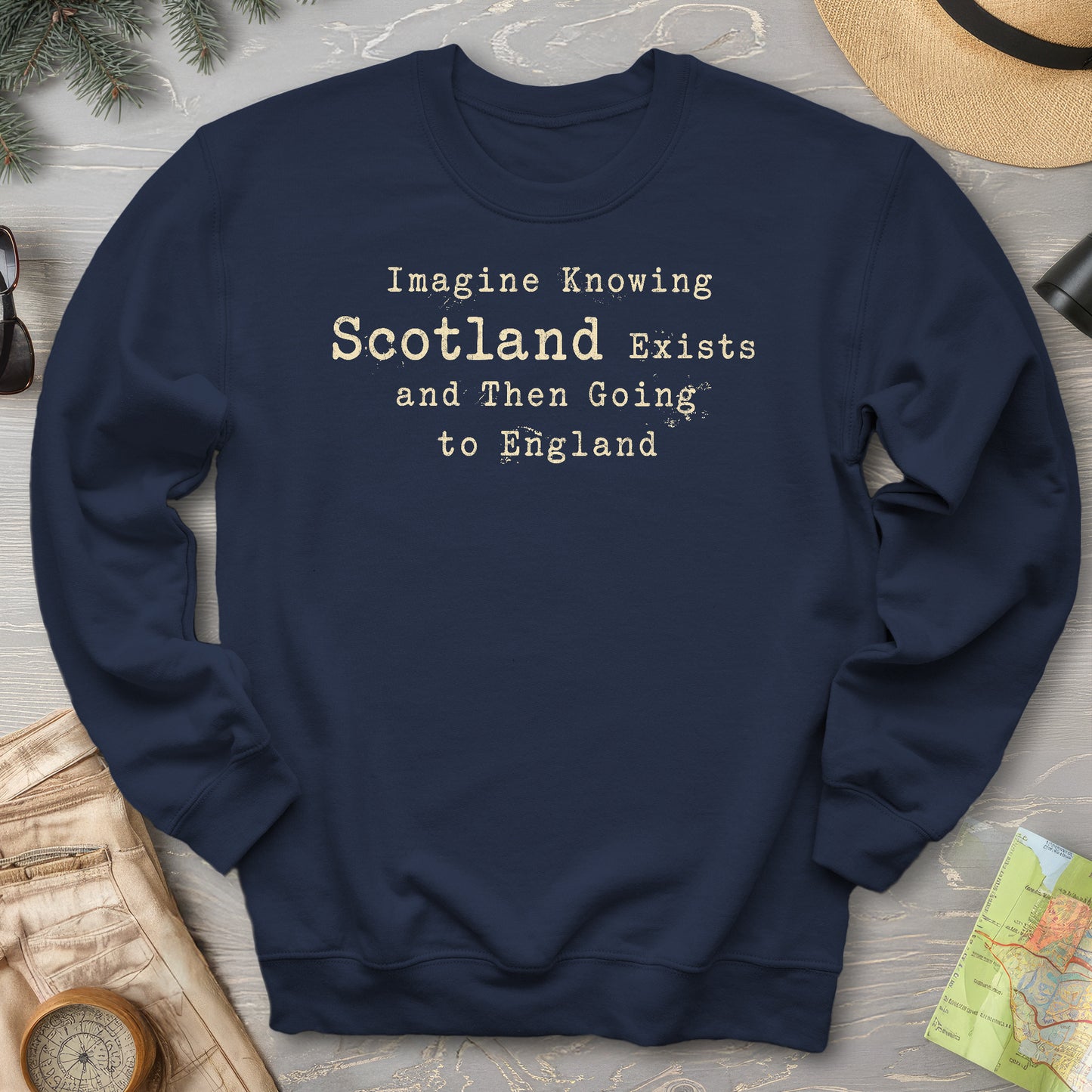 Scotland Exists Sweatshirt