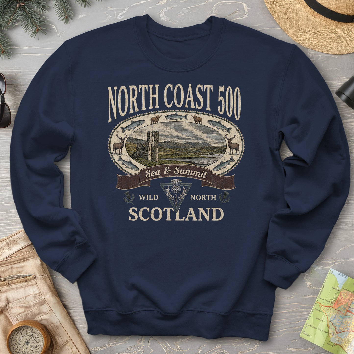 North Coast 500 Heritage Sweatshirt