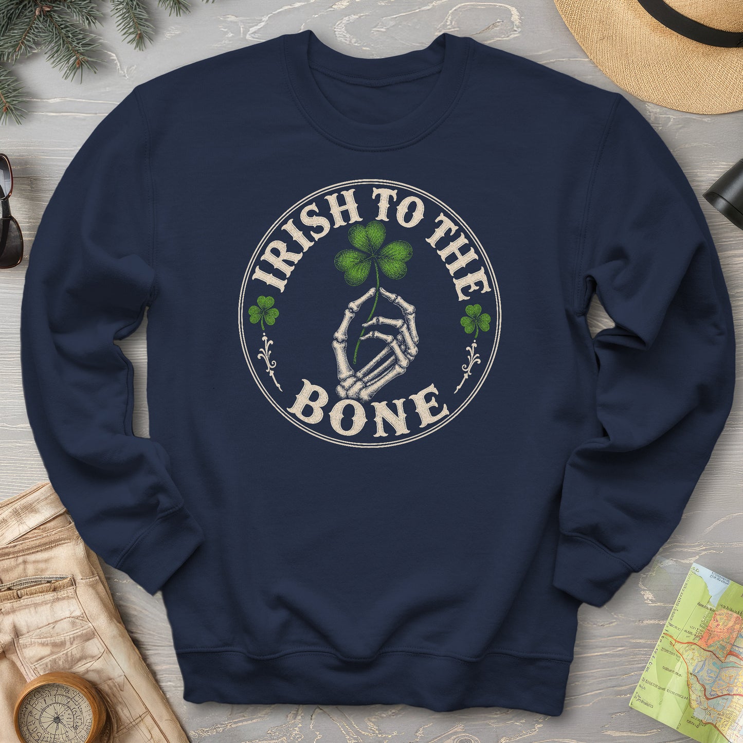 Irish Bone Hand Sweatshirt