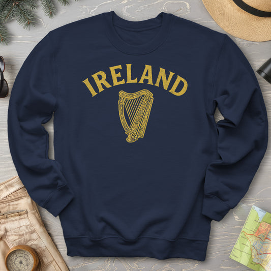 Ireland Vintage Harp Sweatshirt
