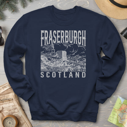 Fraserburgh Scotland Sketch Sweatshirt