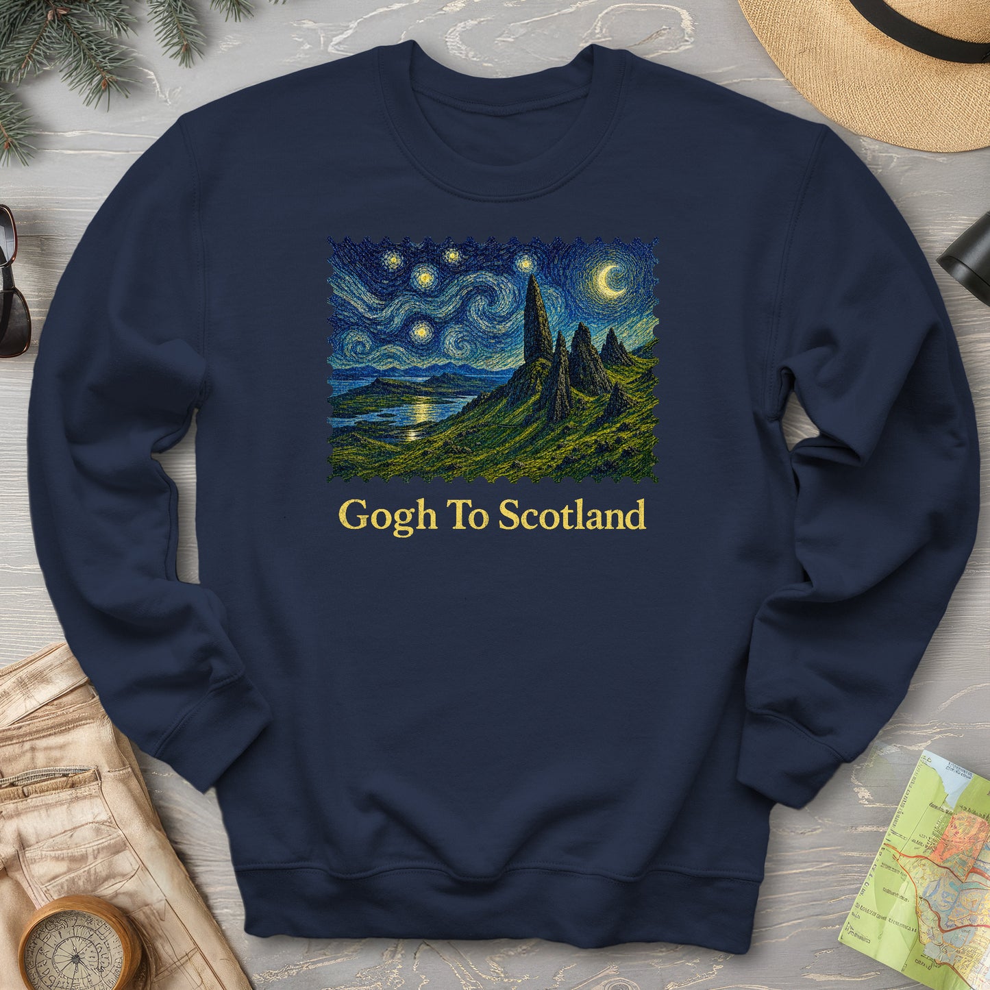 Gogh To Scotland Sweatshirt