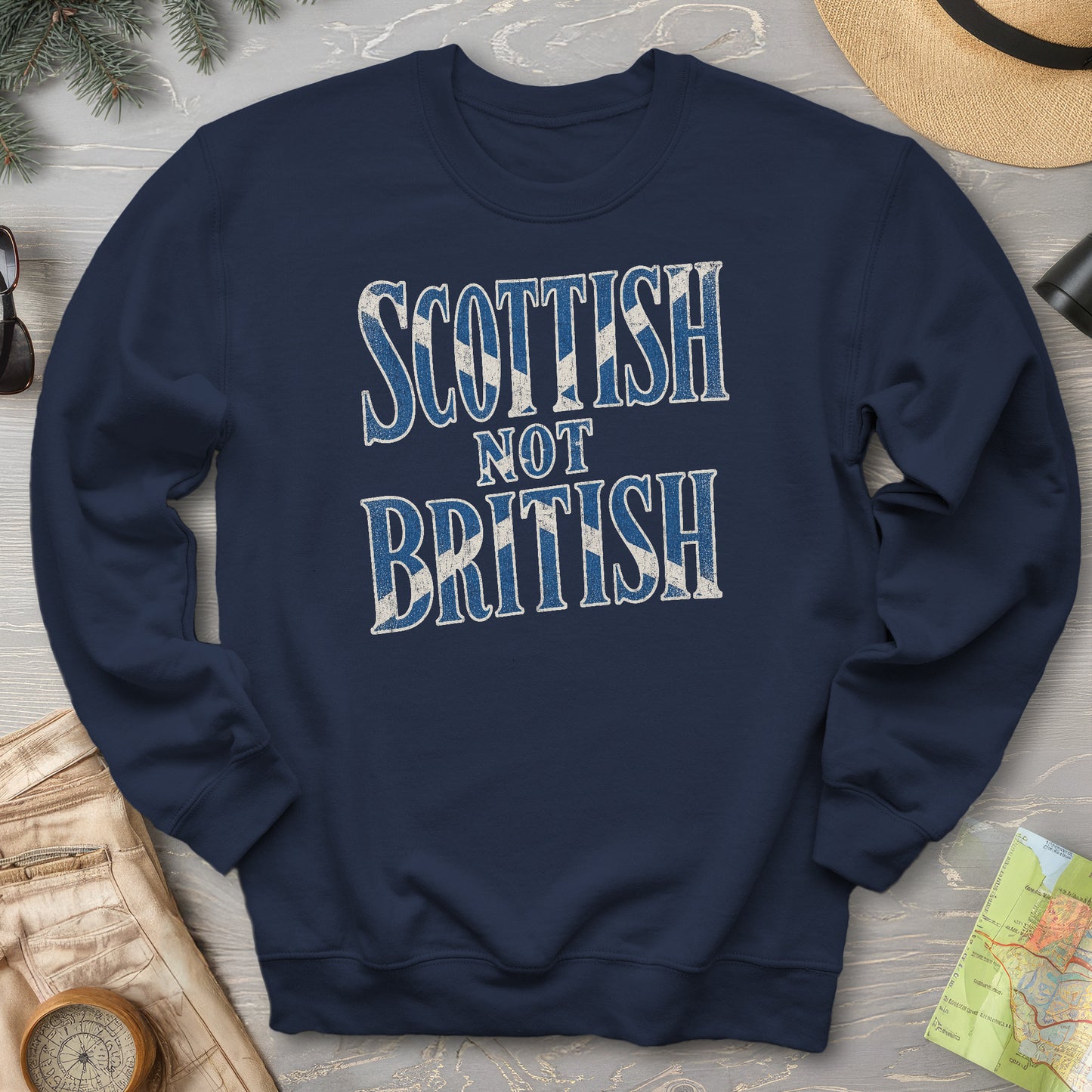 Scottish Not British Sweatshirt