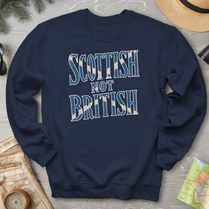 Scottish Not British Sweatshirt
