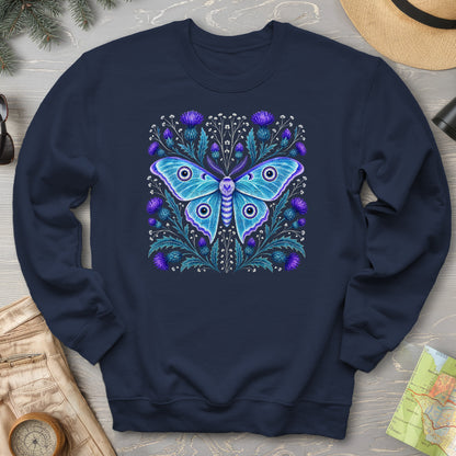 Emperor Moth Thistle Sweatshirt