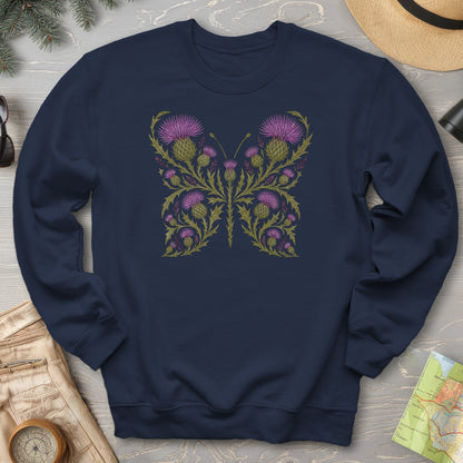 Thistle Butterfly 2 Sweatshirt