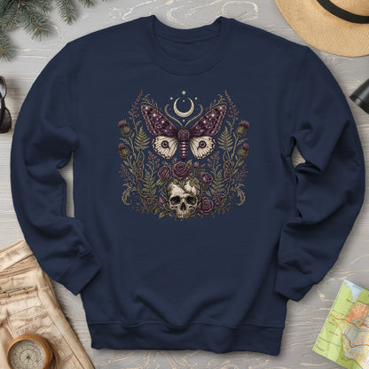 Gothic Thistle Moth Sweatshirt