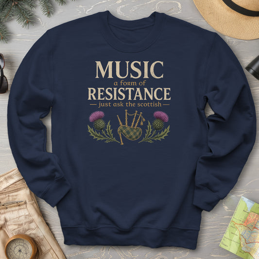 Music Resistance Scottish Sweatshirt