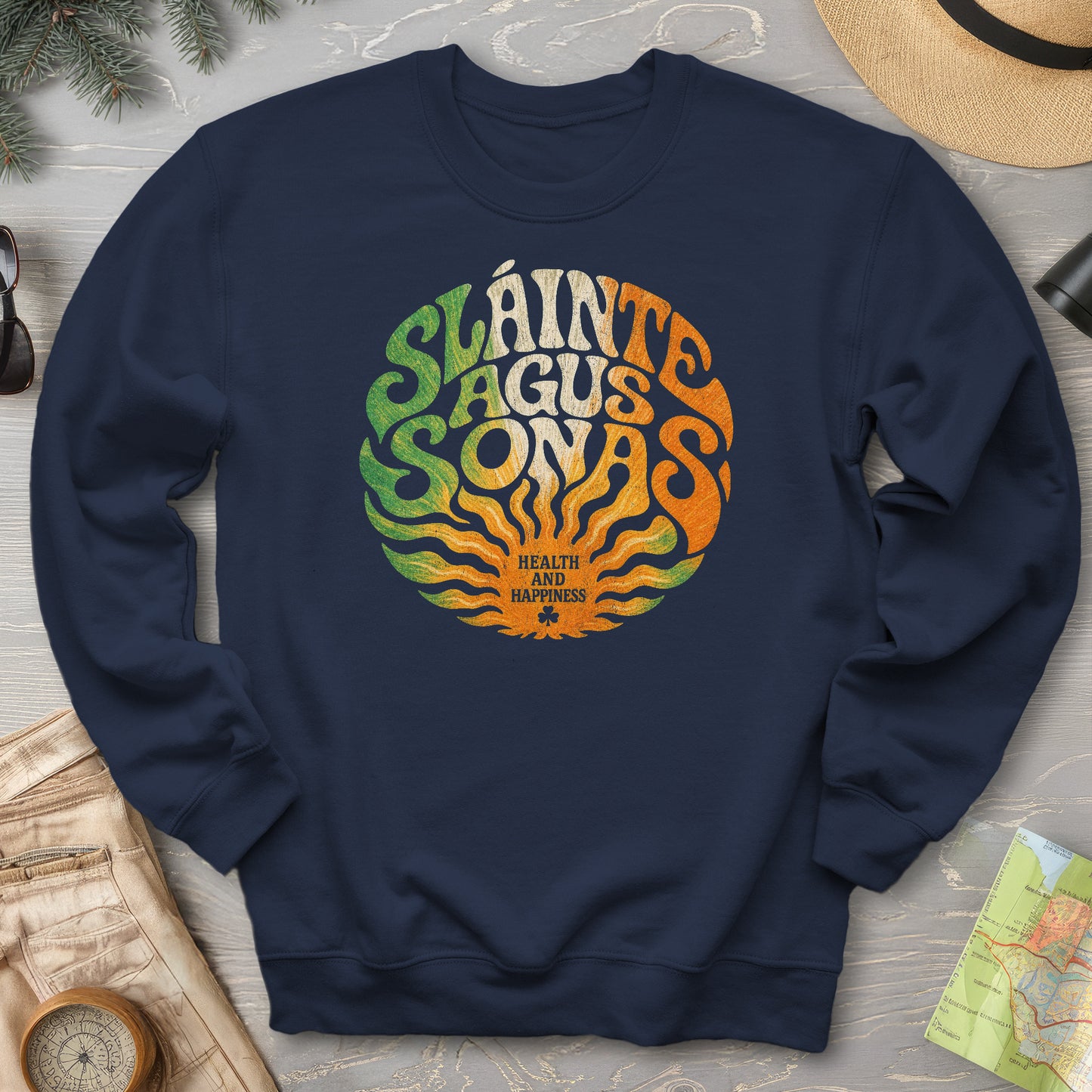 Sláinte Agus Sonas Sweatshirt