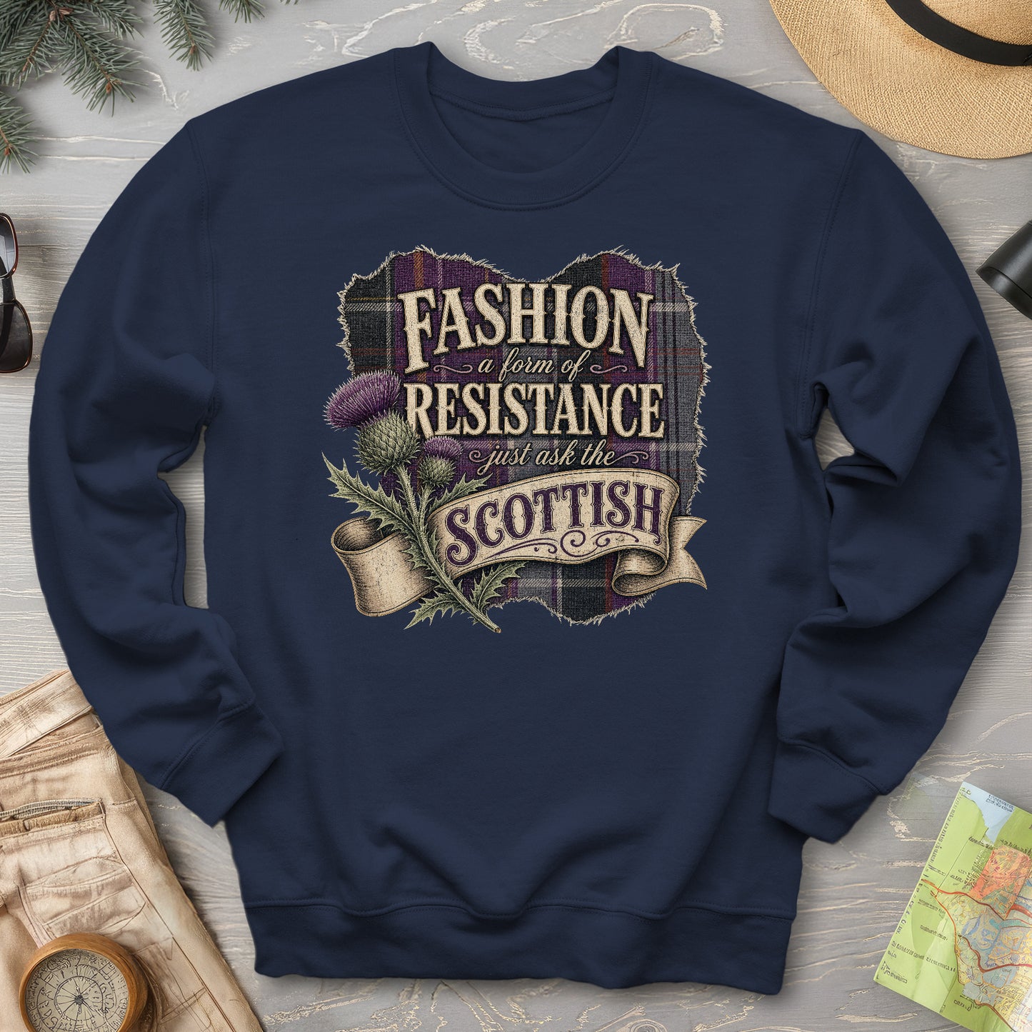 Fashion Resistance Scottish Sweatshirt