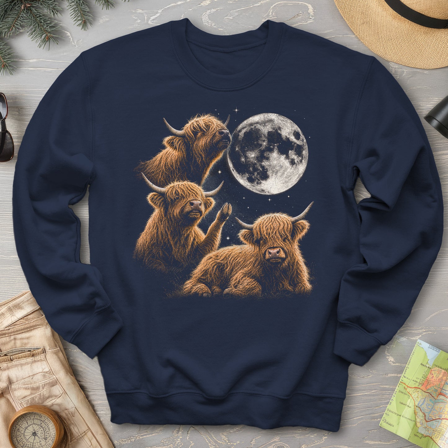 Midnight Coos Throwback Sweatshirt