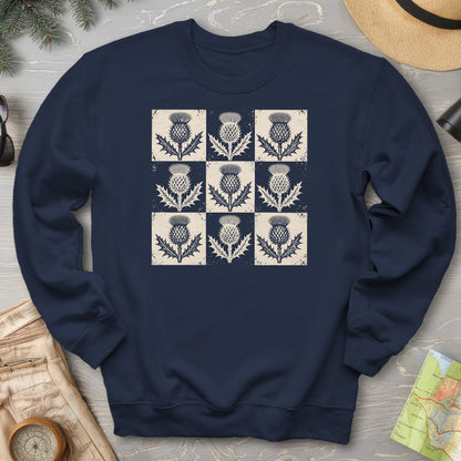 Thistle Box Pattern Sweatshirt