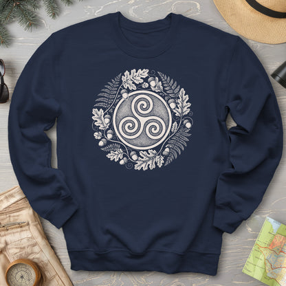 Autumn Triskele Wreath Sweatshirt