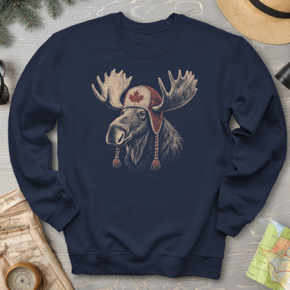 Canada Moose Cap Sweatshirt