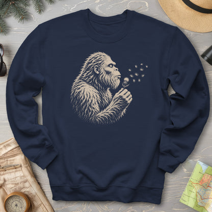Bigfoot Blowing Thistle Sweatshirt
