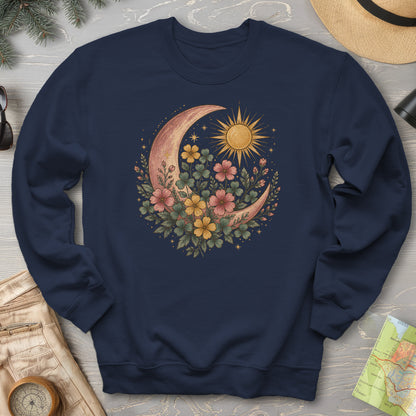 Shamrock Crescent Moon Sweatshirt