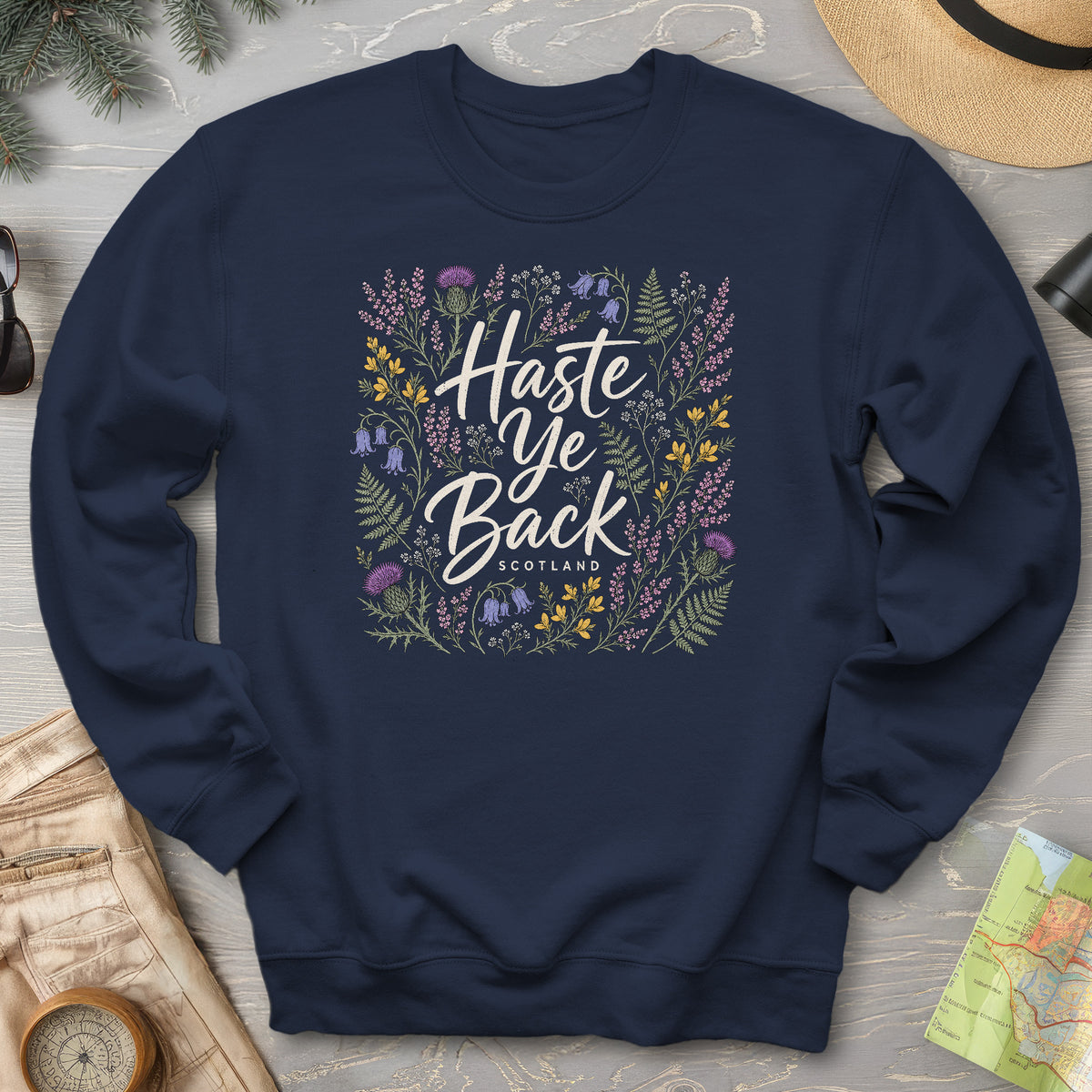 Haste Ye Back Scotland Sweatshirt