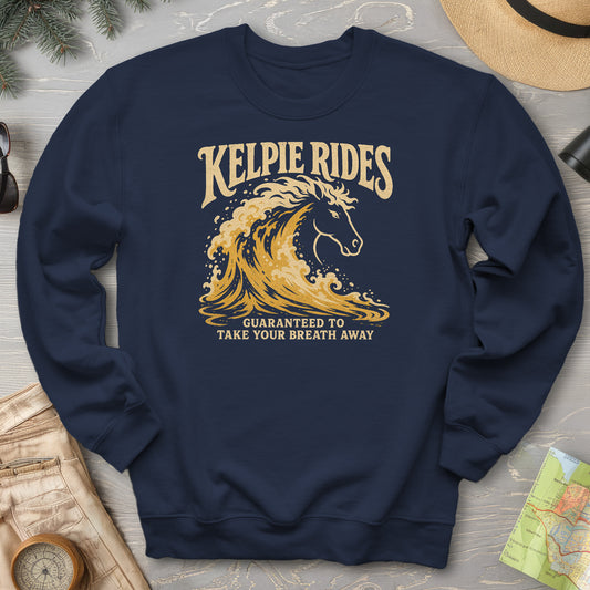 Kelpie Rides Retro Sweatshirt