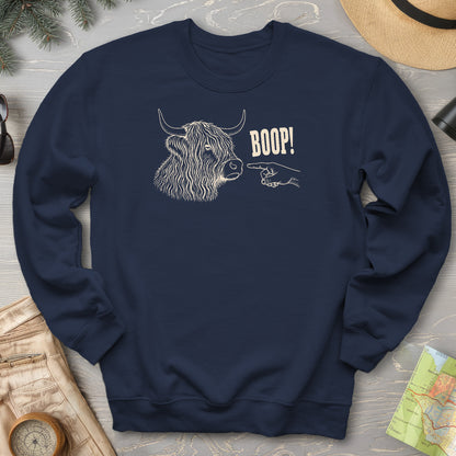 Boop Highland Coo Sweatshirt
