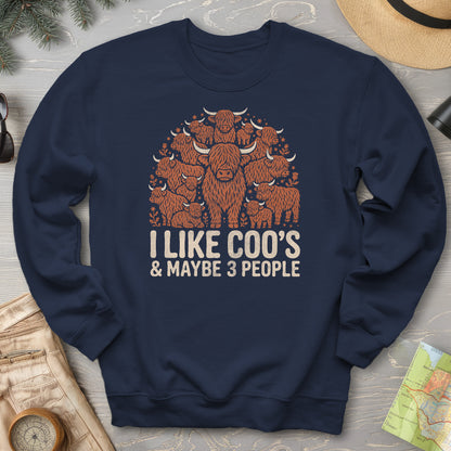 I Like Coos Sweatshirt