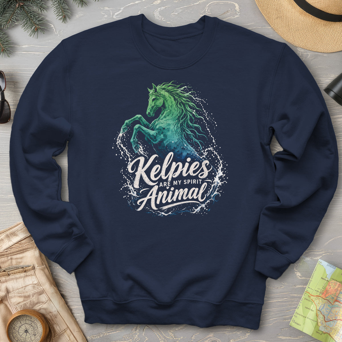 Kelpie Spirit Animal Sweatshirt