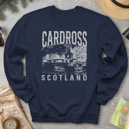 Cardross Scotland Sketch Sweatshirt