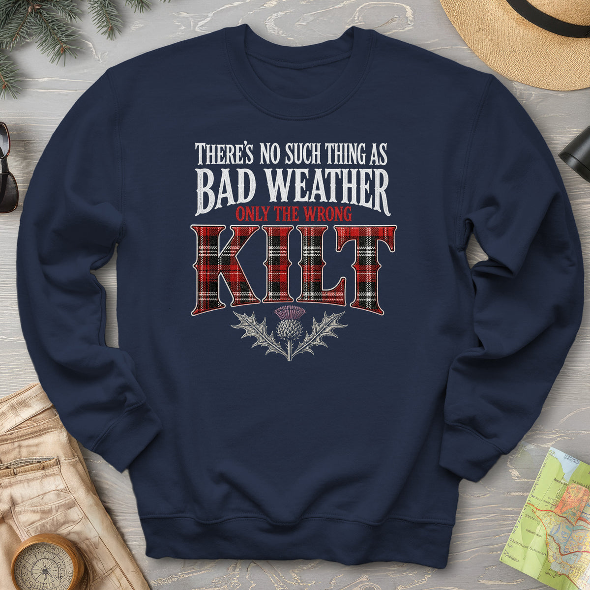 Wrong Kilt Weather Sweatshirt