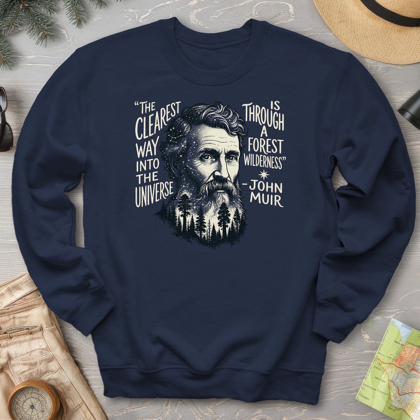 John Muir Universe Sweatshirt