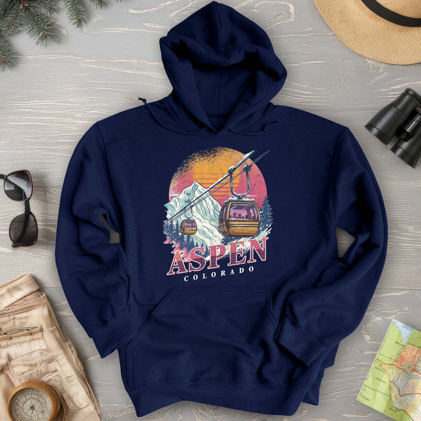 Aspen Retro Blast Hoodie