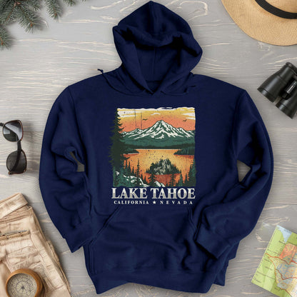 Lake Tahoe Emerald Bay Sunset Hoodie