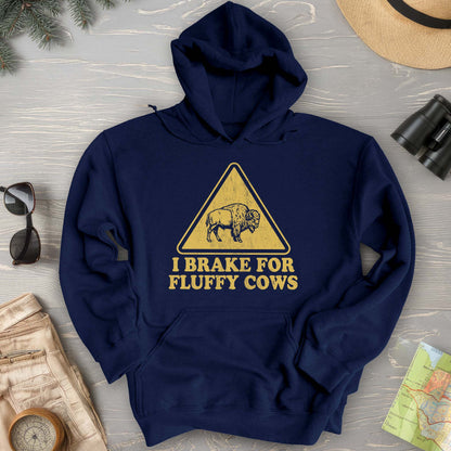Brake For Fluffy Cows Hoodie