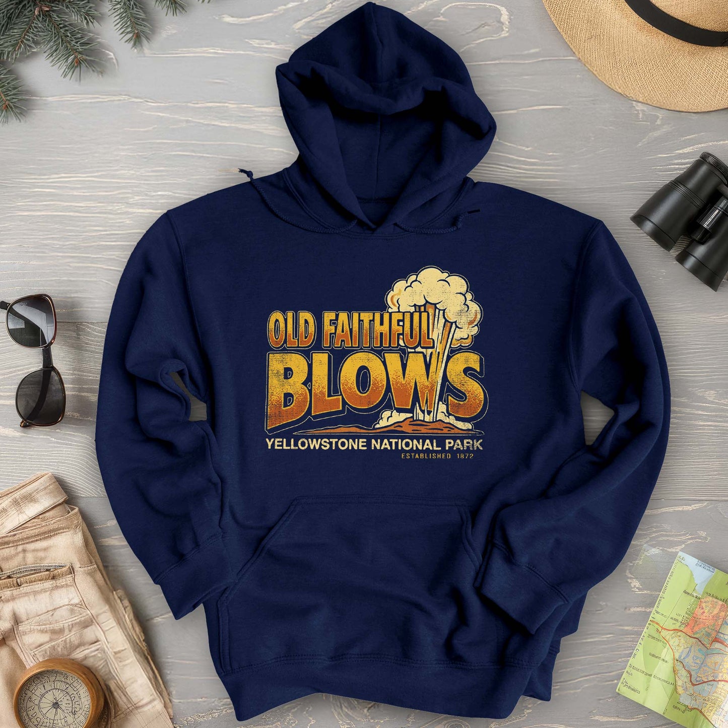 Old Faithful Blows Hoodie