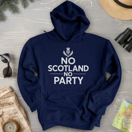 Scotland No Party Bold Hoodie