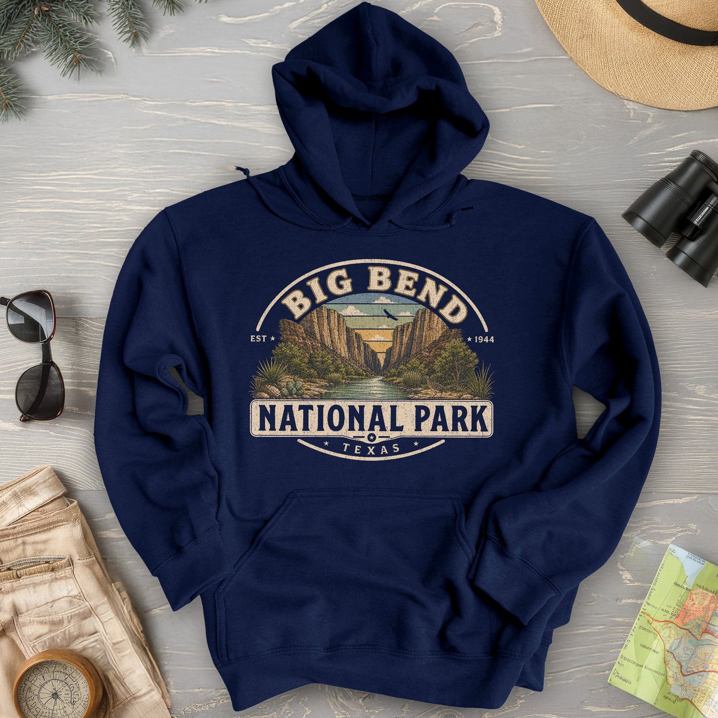 Big Bend Medallion Hoodie